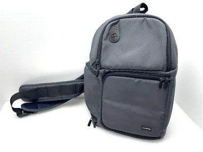 OLYMPUS SPEED PACK BOLSA CÂMERA MOCHILA ACOLCHOADA ACESSO DUPLO DSLR SLING OMBRO - Imagem 1 de 4