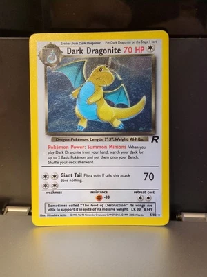 Dark Dragonite 5/82 Holo Rocket Pokemon 2000 - Image 1 of 2