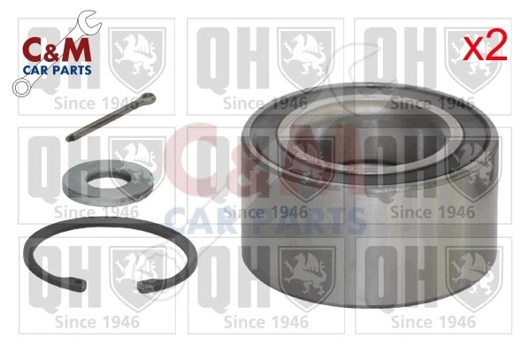 Front Wheel Bearing Kit Pair fits MAZDA E 1985-1988 - QH - Image 1 of 1