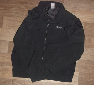 Wendy's Fast Food Full Zip Windbreaker Jacket Barco Uniforms Adult XL  RT - Picture 1 of 1