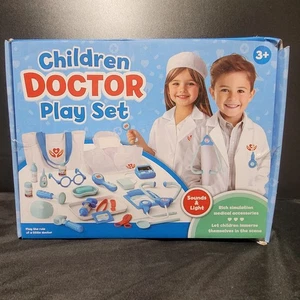 Children Doctor Playset By Shantou Wocheng 24 Pieces - Picture 1 of 6