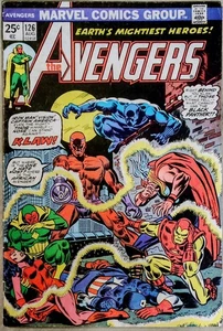 Vintage Avengers #126 Marvel Comics 1974 VG/FN 5.0 - Picture 1 of 2