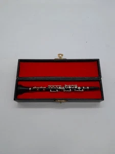 1-Miniature Clarinet Model Ornament ABS Plastic (Not Playable)  - Picture 1 of 8