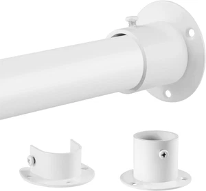 Closet Rods for Hanging Clothes, 1.3 Inch Diameter Heavy Duty Closet Rod 17-39 I - Picture 1 of 12