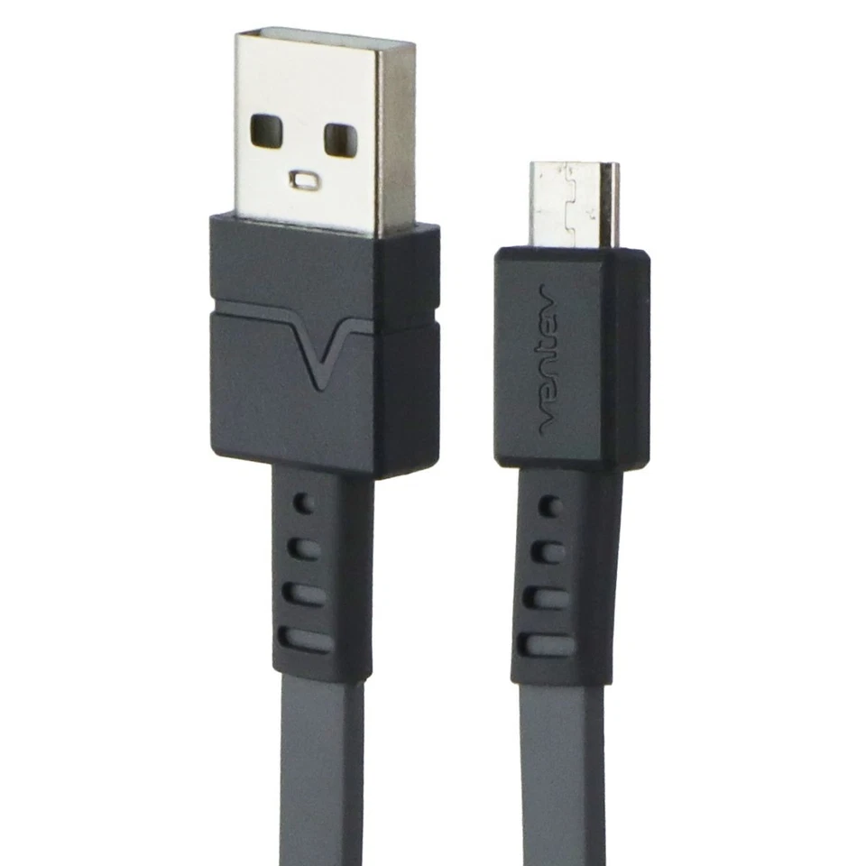 Ventev (514336) 6Ft ChargeSync Cable for Micro USB Devices - Gray - Image 1 of 3