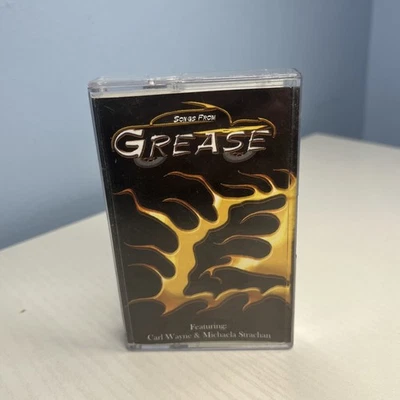 Songs from Grease, Featuring Carl Wayne & Michaela Starchan /1993 /Cassette Tape - Image 1 of 3