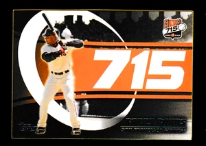 Barry Bonds 2006 Topps Home Run History #715 HR Record Breaker Giants - Foto 1 di 2
