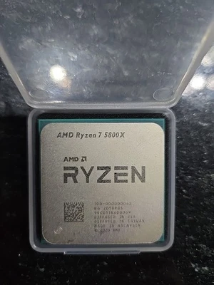 Процессор AMD Ryzen 7 5800X 4,7 ГГц 8-ядерный AM4 100-100000063WOF - Изображение 1 из 2