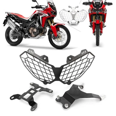 Capa protetora de lente para farol dianteiro Honda CRF1000L AFRICA TWIN 16-18 - Imagem 1 de 4