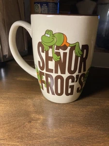 Señor Frösche Kaffeebecher Sammlerstück Mitbringsel Geschenk - Senior Frösche - Bild 1 von 5