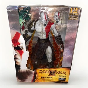 Neca God Of War 2 II KRATOS 12" inch with Medusa Head-NEW-SEALED - Picture 1 of 5