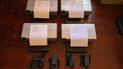 HP Deskjet 6940 Standard Inkjet Printer 4 PRINTERS - Low Page Count (w/Power) - Image 1 of 4