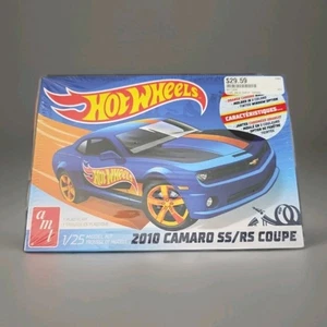 AMT Hot Wheels 2010 Camaro SS/RS Coupe Model Kit 3 Color Molding & Orange Chrome - Picture 1 of 7