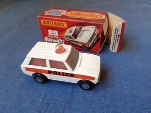 Matchbox #20 police patrol range rover Rolamatics England excellent condition  - Picture 1 of 10