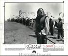 1992 Press Photo Actor Gerard Depardieu Starring in "1492 Conquest of Paradise"