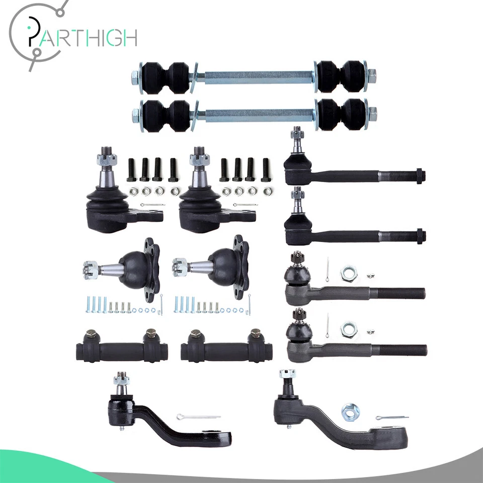 14x Front Sway Bar Tie Rod Ends Ball Joint For 1993-1995 Chevrolet K1500 K2500 - Image 1 of 4