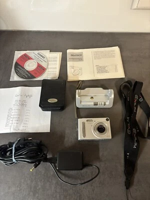 CASIO EXILIM EX-Z3 Digitalkamera - 3,2MP - Silber - Vintage Fotografie Foto TOP - Bild 1 von 4