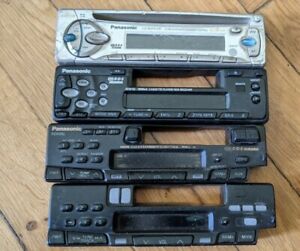4x Panasonic 472 810 345 Stereo Front Face Plate Control Panel Security Fascia