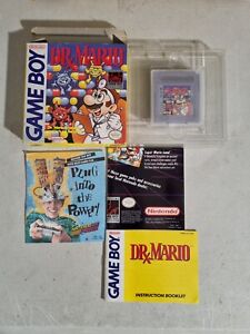 Dr. Mario (Nintendo Gameboy) CIB Complete In Box Manual