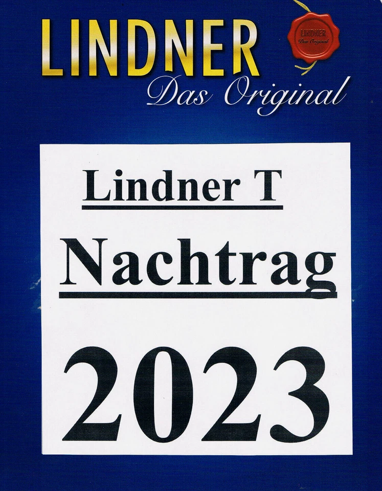 LINDNER T Nachtrag 2023 BUND DEUTSCHLAND --per DHL --