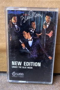 New Edition JAPANESE LABEL Under The Blue Moon Cassette Tape WEA WU 1246 Japan - Picture 1 of 11