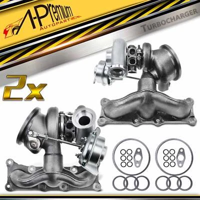 Двойной турбокомпрессор для BMW 335i 07-15 335i GT xDrive 335is 335xi L6 3,0 л N54B30 - Изображение 1 из 4