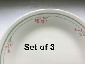 Set of 3 Corelle Summer Blossoms 6.75'' Bread & Butter / Dessert plates 6 3/4'' - Picture 1 of 1