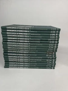 1972 The Marshall Cavendish Illustrated Encyclopedia of WW2 Lot Of 18 Books - Picture 1 of 5
