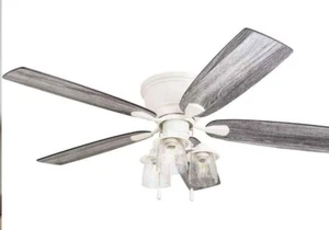 Prominence Home 51151-01 Belgrave Ceiling Fan, 52, White - Picture 1 of 7