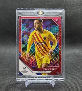 2021-22 Topps UEFA Japan Sergino Dest Red Mojo Refractor /5 #109 - Picture 1 of 2