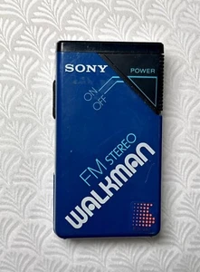 Vintage Sony FM Walkman Radio Blau 80’er - Bild 1 von 7