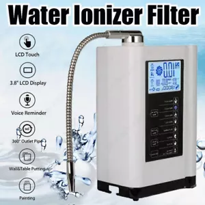 Alkaline Water Ionizer 5-plates hydrogen water Purifier pH3.5-10.5 Water filter - Picture 1 of 13