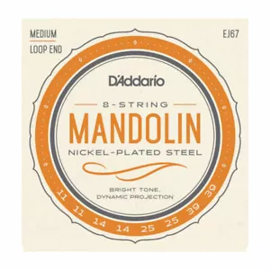 D'Addario EJ67 Mandolino Nichel, 11-39 - Foto 1 di 3