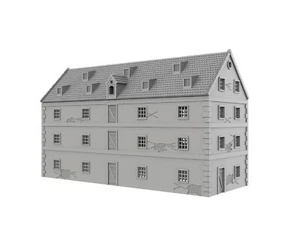 ASPERN Schüttkasten Essling - 3D PRINTED Décor Wargame Terrain Napoleon - Picture 1 of 5