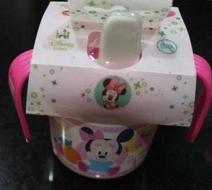 NUEVA TAZA DE ENTRENAMIENTO DISNEY MINNIE MOUSE PATO MARGARITA BEBÉ NIÑOS PEQUEÑOS SORBEDOR TAZA - Imagen 1 de 3