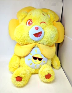 Care Bears Funshine Bär Ostern Frühling Blume Verkleiden Jumbo Plüsch 30 Zoll schneller Versand - Bild 1 von 6