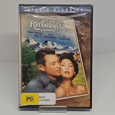 The Snows Of Kilimanjaro DVD 1952 Adventure Classic, Gregory Peck - Image 1 of 2