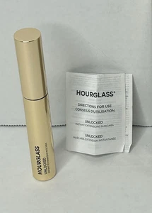Hourglass Unlocked Instant Extensions Mascara in Ultra Black .35 oz Full Size - Picture 1 of 9