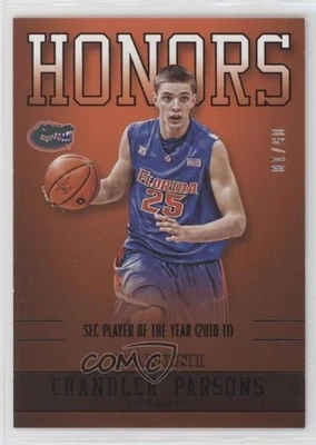 Panini Florida Gators Honors 2015 negro/10 Chandler Parsons #CP-FL Foto 1 de 2