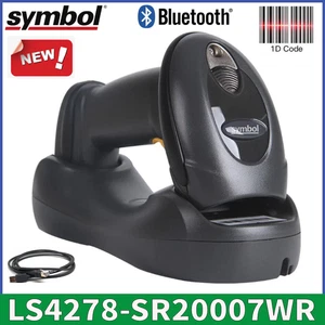Symbol LS4278-SR20007ZZWR BlueTooth Wireless Cordless Barcode Scanner W/ Cradle - Picture 1 of 6