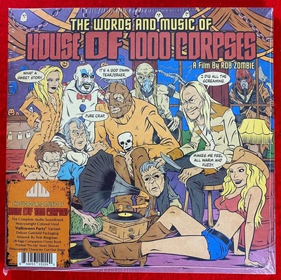 Words & Music of House Of 1000 Corpses - "Halloween Party" 2x Colored Vinyl LP - Image 1 of 4