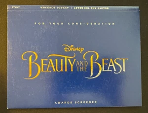 Disney BEAUTY AND THE BEAST For Your Consideration DVD FYC Screener FREE SHIP!! - Picture 1 of 5
