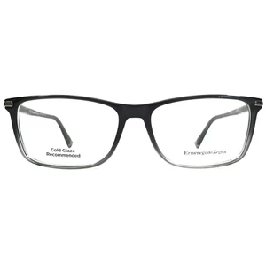 Ermenegildo Zegna Eyeglasses Frames EZ5041 020 Clear Gray Fade Silver 55-15-145 - Picture 1 of 13