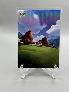 2024 Topps Chrome Star Wars Galaxy #AN-2 Great Grass Plains Refractor - Picture 1 of 2