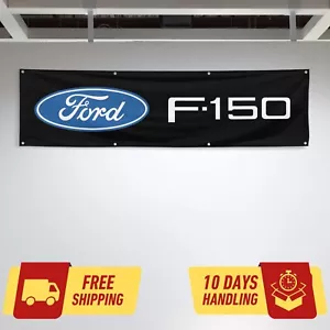 Bandera de regalo de cumpleaños de 2x8 ft para fans de Ford F-150 - Imagen 1 de 2
