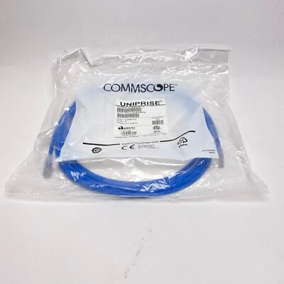 Commscope Uniprise Category 6 U/UTP Patch Cord, RJ45 to RJ45, 4-Pair, Non-Plenum - Image 1 of 4