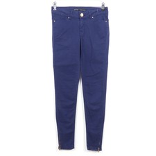 ZARA Ankle Jeans Cropped 7/8 Blau Gr. 34 XS 