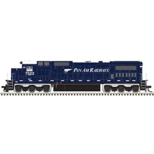 Atlas 10004209 HO GE Dash 8-40C, Gold, ESU LokSnd DCC Snd, Pan Am #7523 - Picture 1 of 1