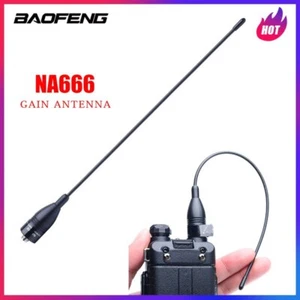 NAGOYA High Gain NA666 Antena 144Mhz 430MHz 5,5dBi Szynka Radio Gumowy miękki maszt - Zdjęcie 1 z 5
