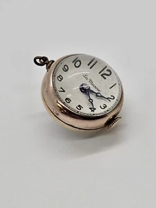 Damenuhr La Marne kugelförmig mechanische Taschenuhr Krankenschwesternuhr gold? 11 Gramm - Bild 1 von 11